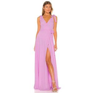Lovers + Friends Serena Gown in Lilac Purple XSmall Maxi Long Dress